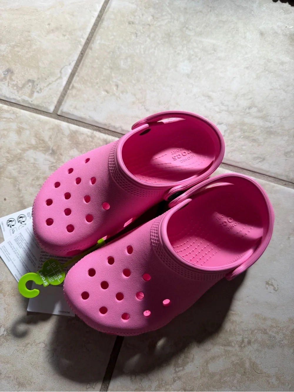 Kids Pink Classic Croc Shoes NWT